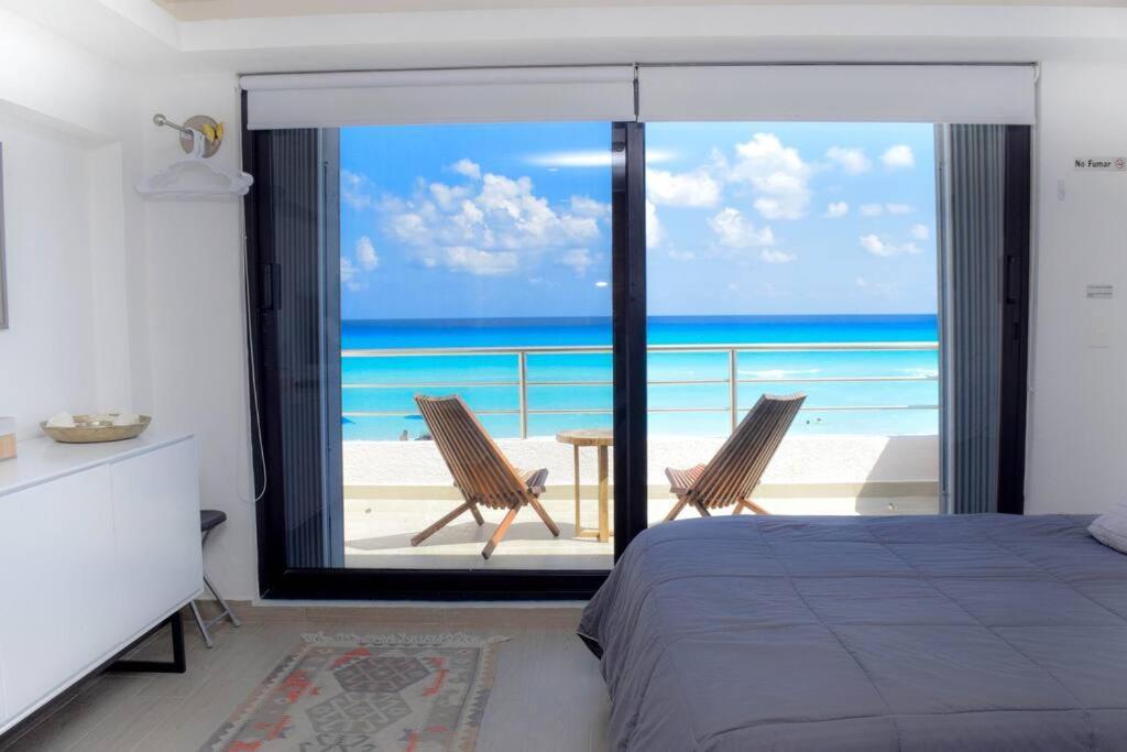 Apartment Ocean Front Marlin, Location In Zone #109 Cancun