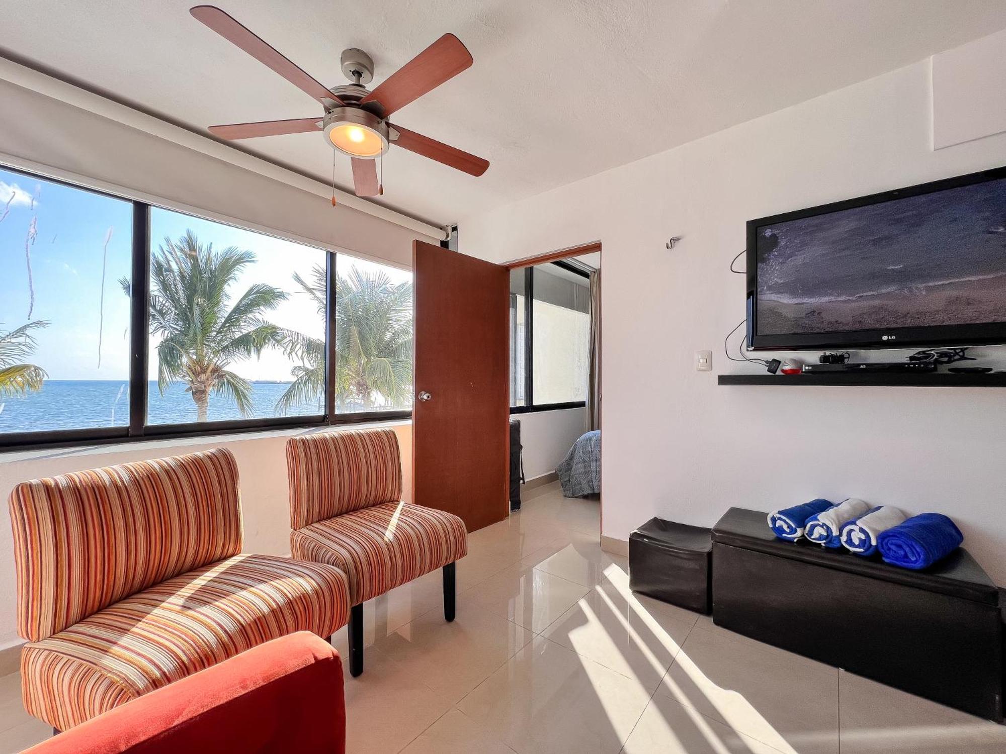 Mar De Cancun, Beautiful 2br 2ba Overlooking Spectacular View! Apartamento Cancún