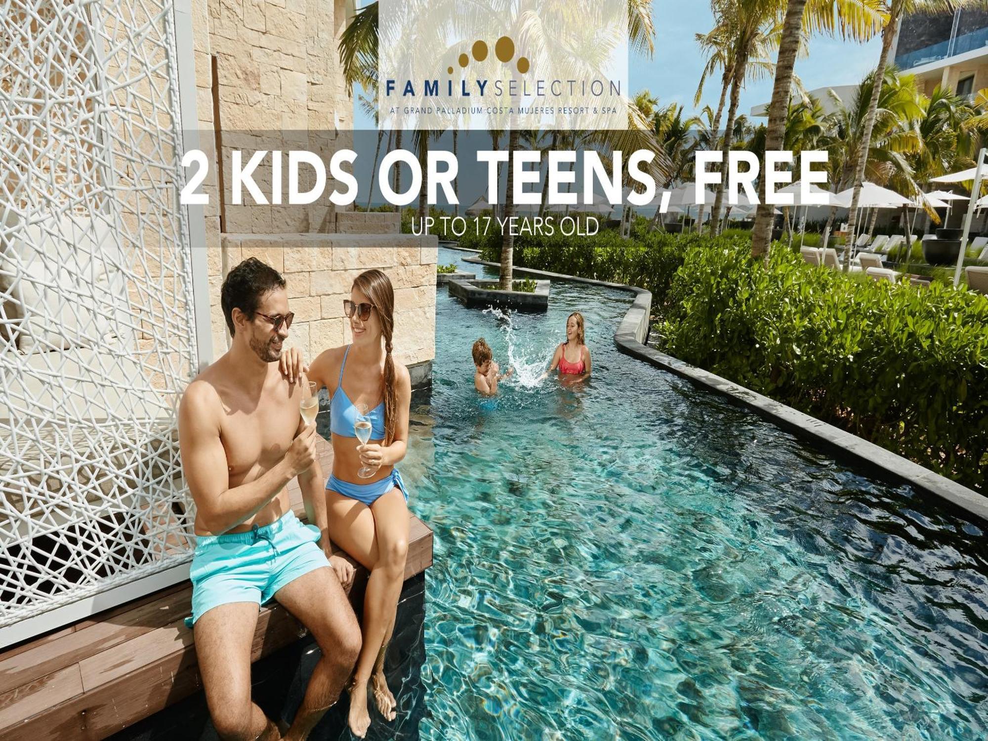 Resort Family Selection At Grand Palladium Select Costa Mujeres