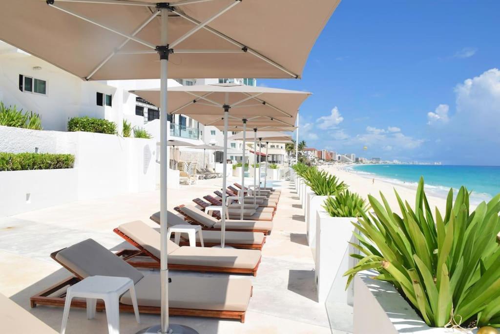Recien Remodelado Estudio En La Playa, Piscina, Gimnasio, 4d * Cancún