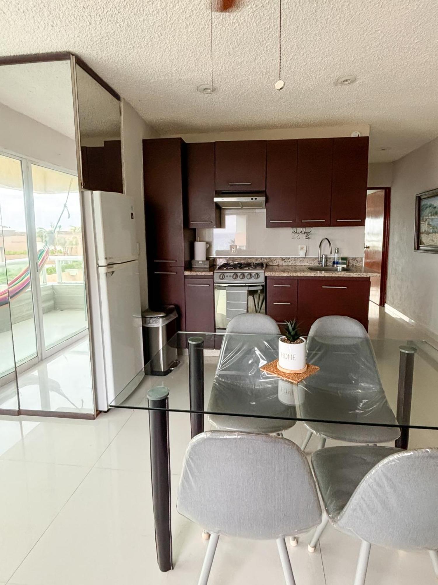 With Balcony Ocean & Lagoon View, Brisas Zone, By & Ocean Apartment Cancun