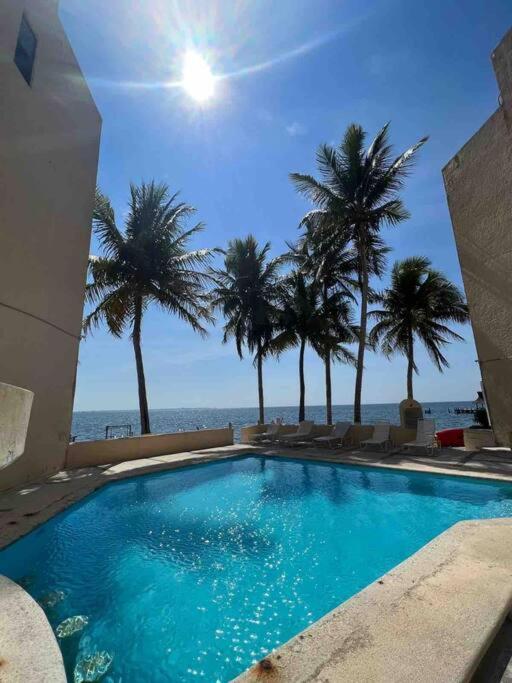Beautiful Beachfront With Pool Relaxing Getaway Apartment Cancun