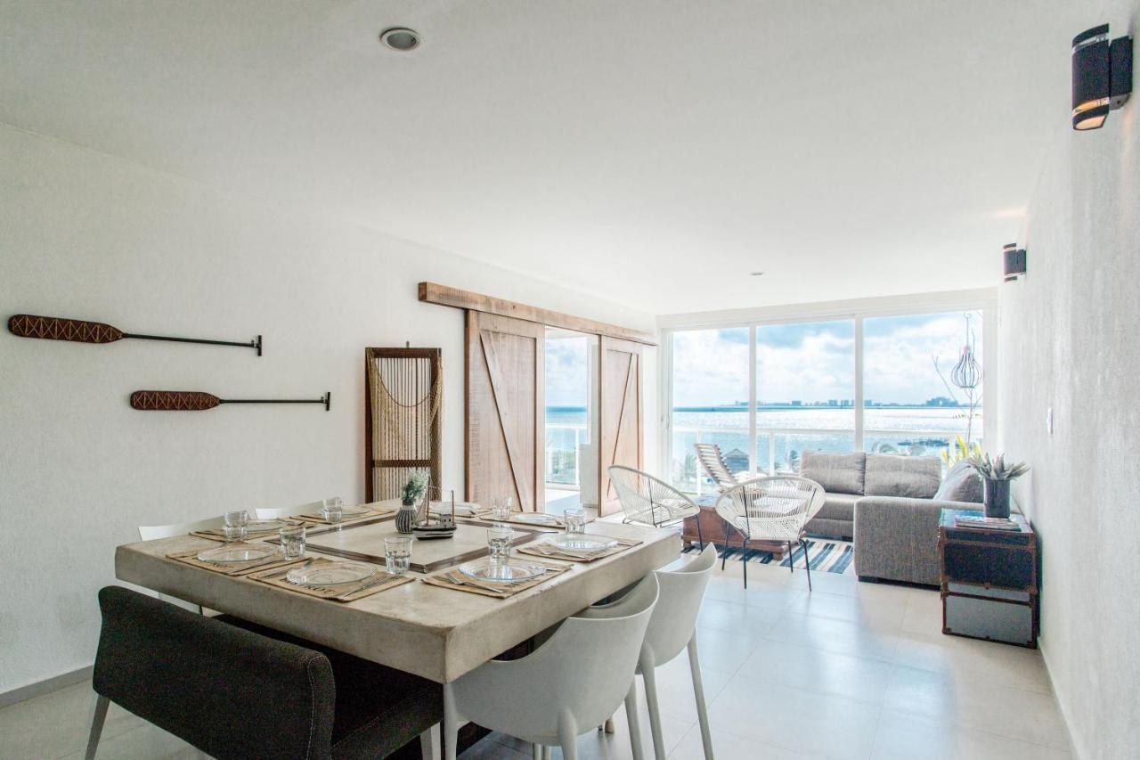 Ocean Beachfront 4 Bdr -amazing Oceanview Apartment Cancun