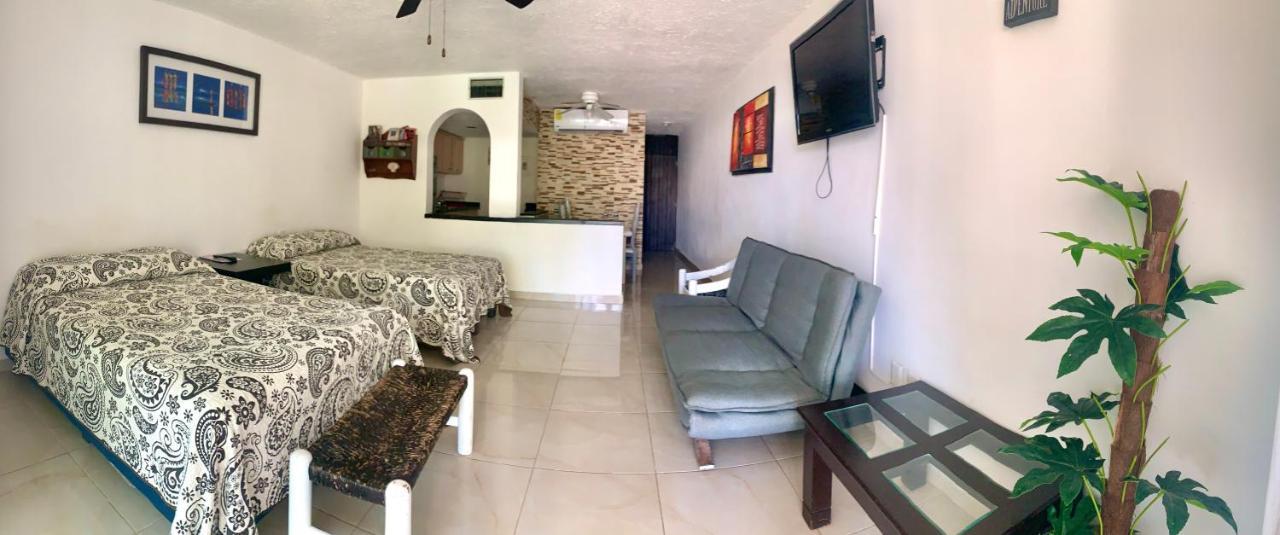 Preciosos Estudio Vista Al Mar O Jardín Apartamento Cancún