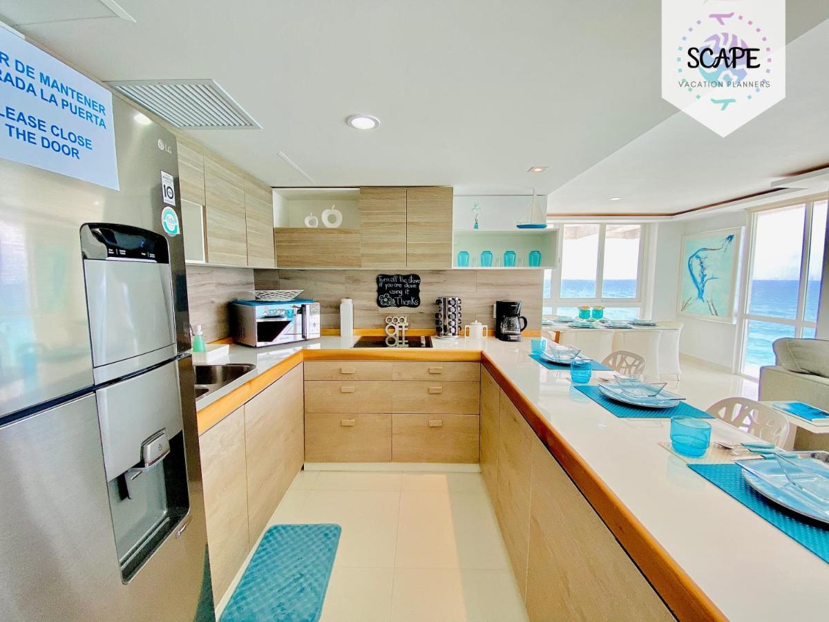 Ocean View Modern & Luxury Amenities Apartment Cancun