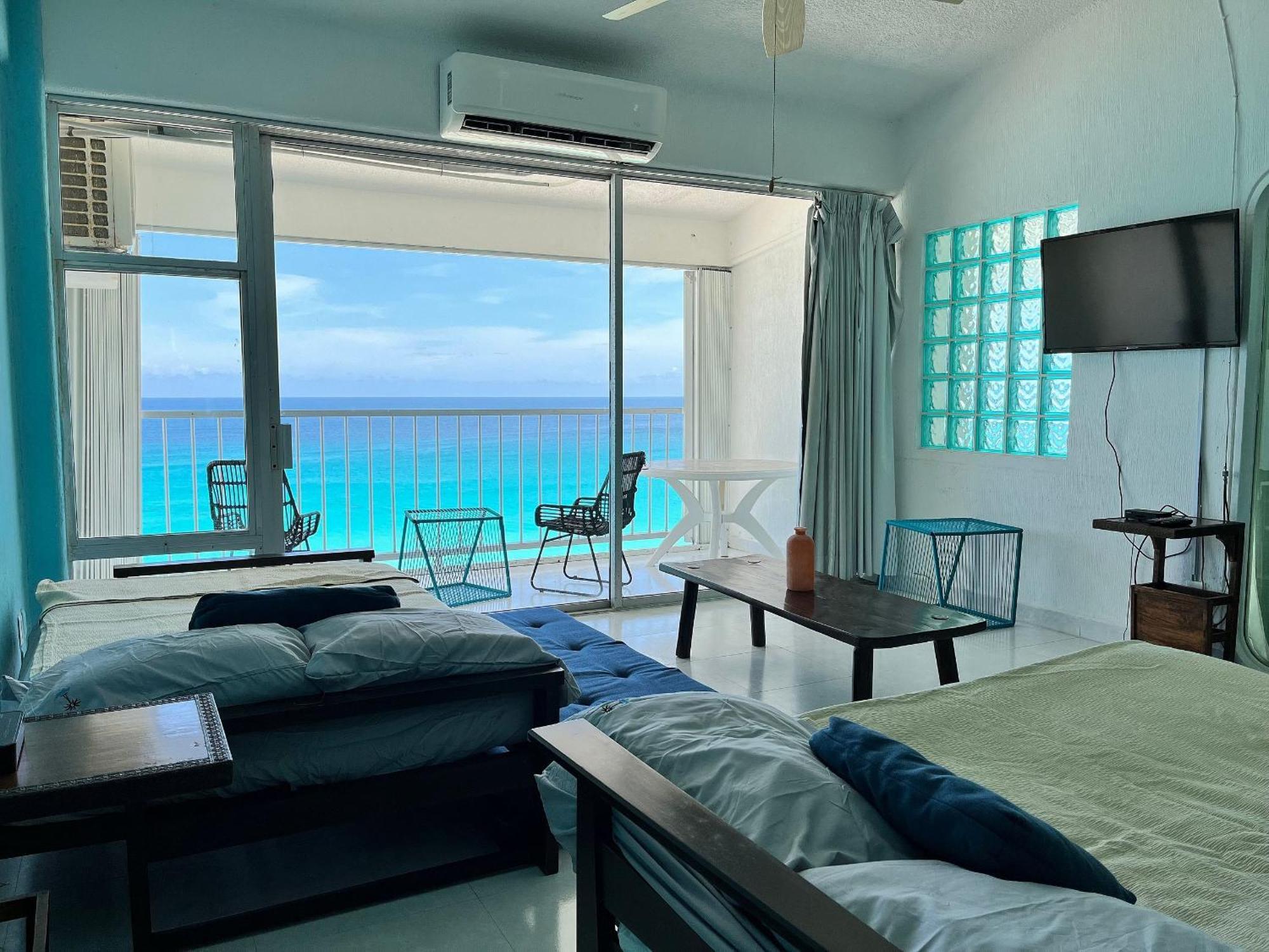 Apartment Beautiful Front Pent House In Cancun!!!